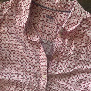 Boden “The Classic Shirt” Novelty Print Button-Down Womens UK 14 / US 10